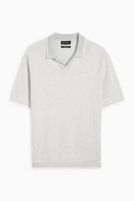 Poloshirt - strukturiert