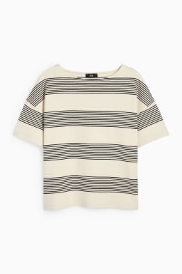 T-shirt - gestreept