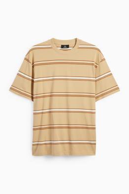 T-shirt - relaxed fit - gestreept