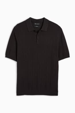 Poloshirt - strukturiert