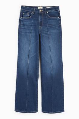 Wide Leg Jeans - high waist