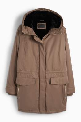 Parka con cappuccio