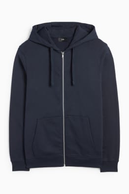 Sweat zippé à capuche