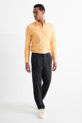 Chino - Tapered Fit - strukturiert