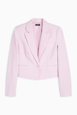 Cropped blazer - fitted