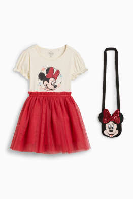 Minnie Mouse - set - jurk en tas - 2-delig