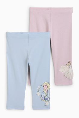 Multipack 2er - Die Eiskönigin - Capri-Leggings