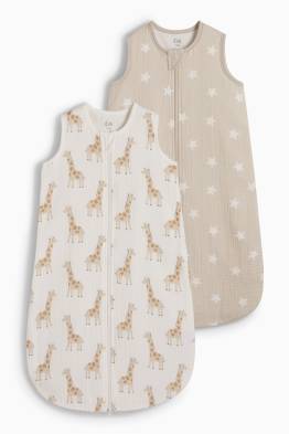 Multipack 2er - Baby-Schlafsack - 6-18 Monate