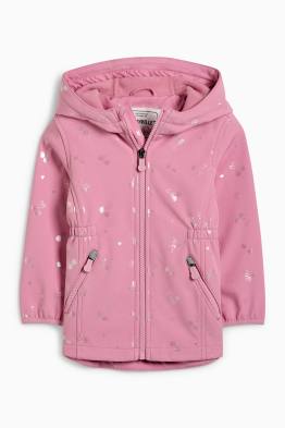 Kirsche - Softshelljacke mit Kapuze - wasserdicht