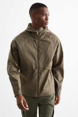 Jacke mit Kapuze - 4 Way Stretch - strukturiert
