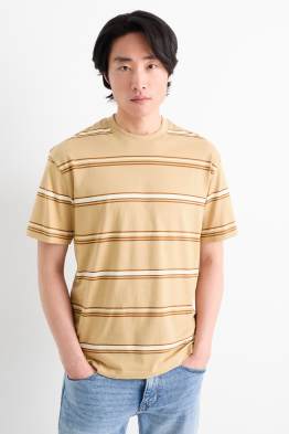 T-shirt - relaxed fit - gestreept