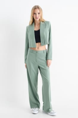 Pantaloni business - vita media - straight fit - Mix & Match