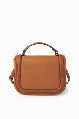 Bolso bandolera con correa extraíble - polipiel