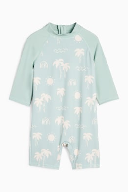 Palmbomen - babybadpak - LYCRA® XTRA LIFE™ - UV-bescherming