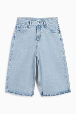 Jeans-Bermudas