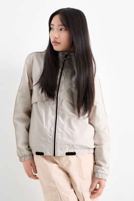 Regenjacke mit Kapuze - wasserdicht