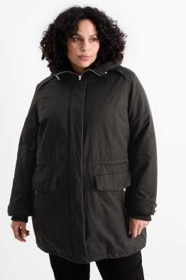 Parka con cappuccio