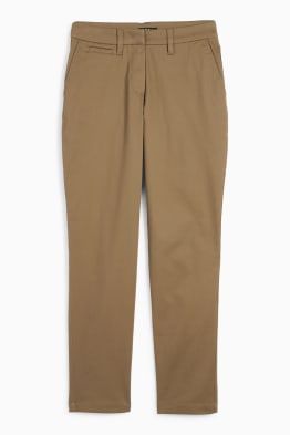 Pantaloni chino - vita media - tapered fit