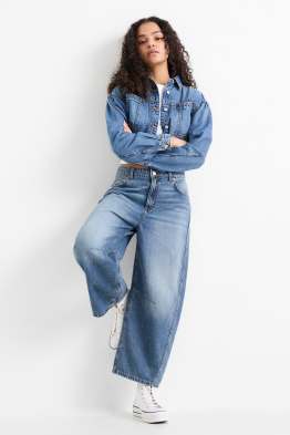 Balloon jeans - mid waist
