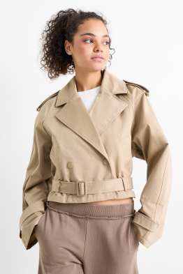 Crop Trenchcoat