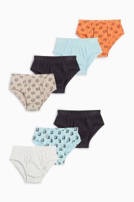Confezione da 7 - animali selvatici - slip
