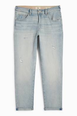 Boyfriend jeans - mid waist - LYCRA®