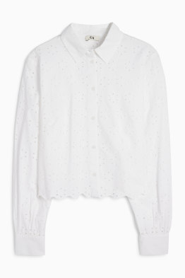 Bluse - Broderie Anglaise