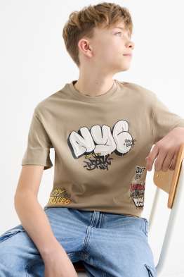 Multipack 2er - Graffiti - Kurzarmshirt