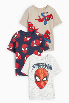 Lot de 3 - Spider-Man - T-shirt