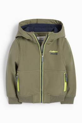 Giacca softshell con cappuccio - impermeabile