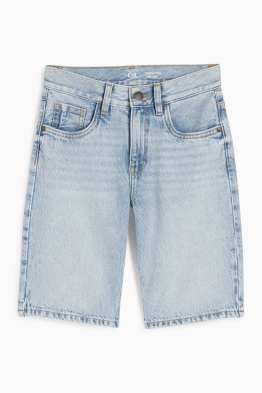 Jeans-Bermudas
