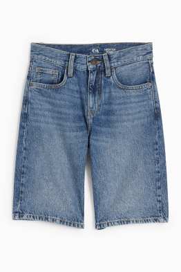 Jeans-Bermudas