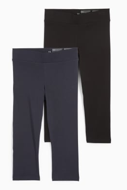 Multipack of 2 - basic - capri leggings