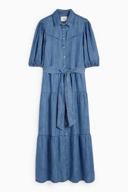 Robe-chemisier en jean