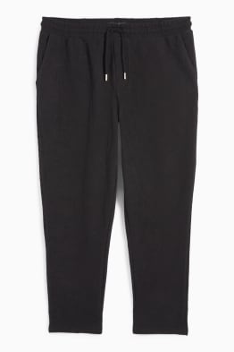 Pantalon de jogging - finition côtelée