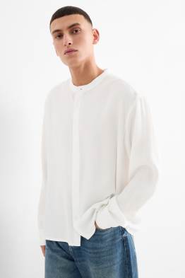 Koszula - relaxed fit - stójka