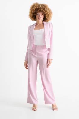 Business-Hose - High Waist - Straight Fit