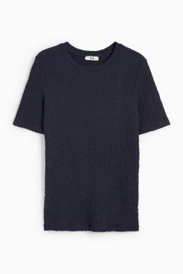 Tričko - regular fit - strukturované