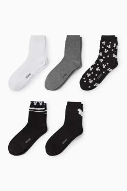 Multipack of 5 - socks with motif - Mickey Mouse