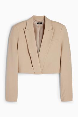 Cropped blazer - relaxed fit