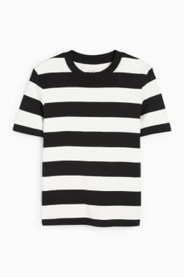 T-shirt basic - slim fit - a righe