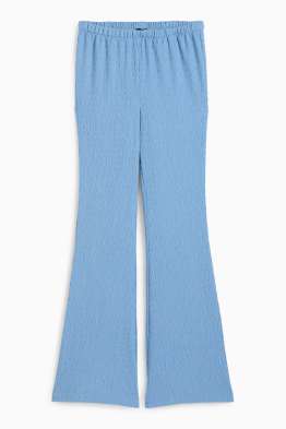 Broek - mid waist - flared