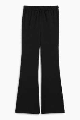 Broek - mid waist - flared