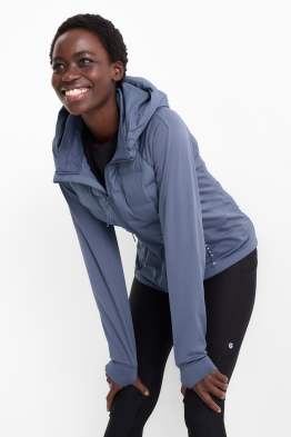 Thermo-Funktionsjacke mit Kapuze