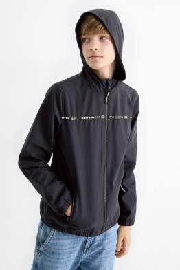 Giacca con cappuccio - idrorepellente