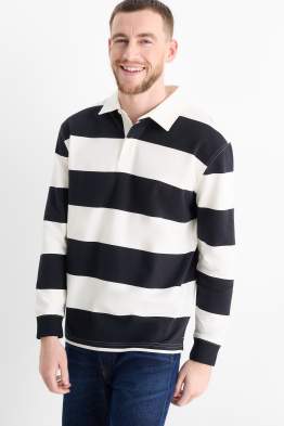 Poloshirt - gestreift