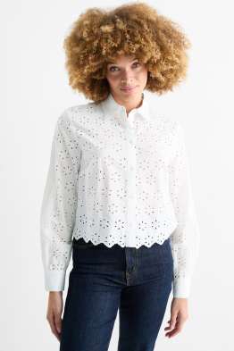 Bluse - Broderie Anglaise