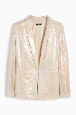 Sequin blazer - regular fit
