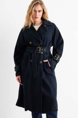 Jeans-Trenchcoat