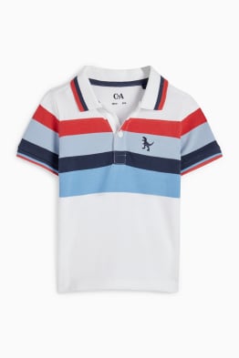 Dinosaure - polo - à rayures
